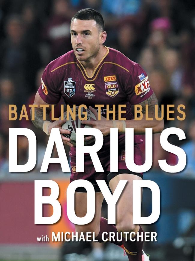 Darius Boyd's memoir, Battling The Blues, is not far off hitting the shelves.