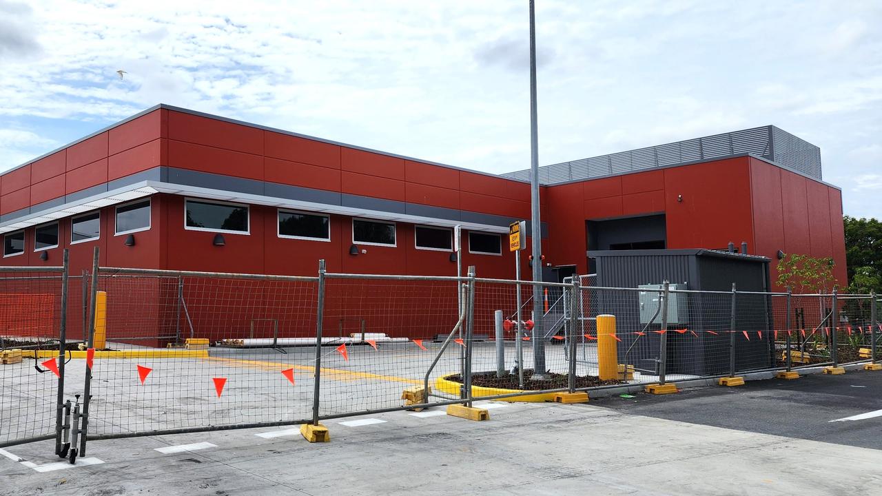 Construction is ongoing for Rockhampton's second ALDI. Picture: Aden Stokes