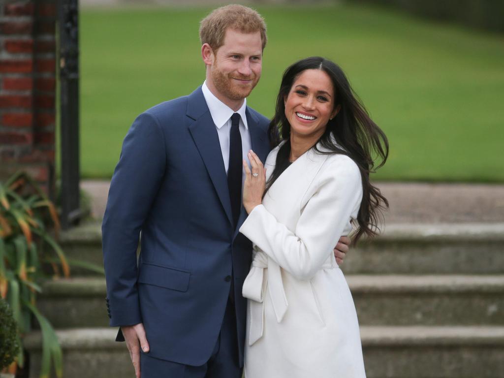 The couple announced their engagement in November 2017 but are said to have been serious for months. Picture: Daniel Leal-Olivas/AFP