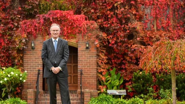 The Geelong College principal Peter Miller. Picture: Zoe Phillips