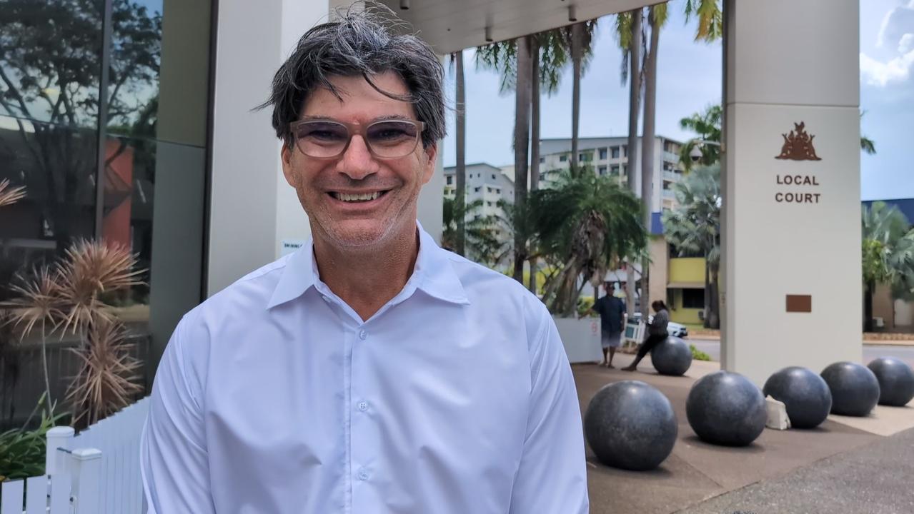 Director of Public Prosecution Lloyd Babb made a surprise visit to the Darwin Local Court on Wednesday, January 1. Picture: Zizi Averill