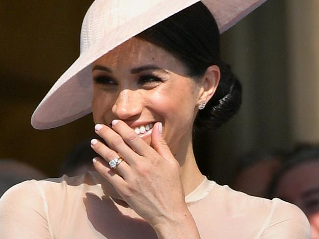 The Prince of Wales, The Duchess of Cornwall, and The Duke and Duchess of Sussex attend The Prince of Wales' 70th Birthday Patronage Celebration in the Gardens of Buckingham Palace, London, UK, on the 22nd May 2018. 22 May 2018 Pictured: Meghan, Duchess of Sussex. Photo credit: MEGA  TheMegaAgency.com +1 888 505 6342