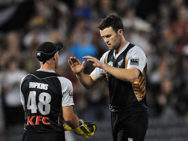 James Franklin, right, is a former New Zealand international. Picture: AAP