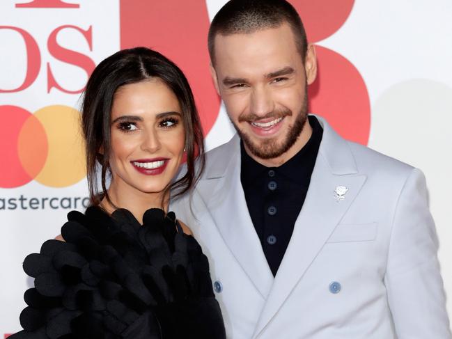 Cheryl and Liam Payne attend The BRIT Awards in 2018 held at The O2 Arena. Picture: Getty