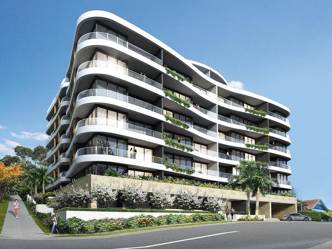 Harbour View development in Wilhelmina Street Gosford are nearing completion.