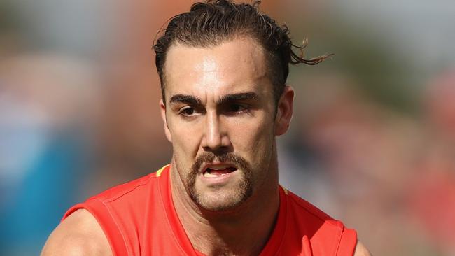 Brayden Crossley made his AFL debut on Saturday. Picture: Getty Images