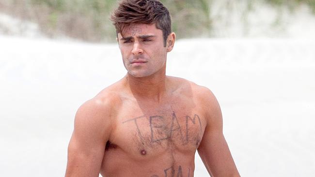 Zac Efron in His Underwear on the Set of Dirty Grandpa