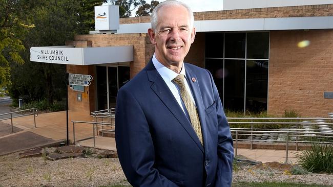 New Nillumbik mayor Peter Clarke plans to sell the mayoral car to save money. Picture: Mark Wilson