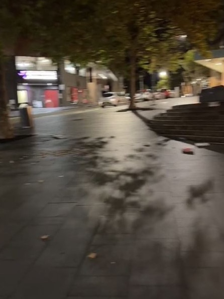 She posted a video about how quiet Sydney has become at night. Picture: TikTok/MaeveVictoria