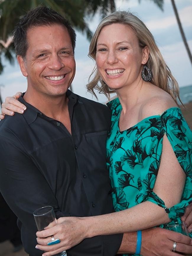 Justine Damond Ruszczyk and her fiance Don Damond. Picture: Supplied