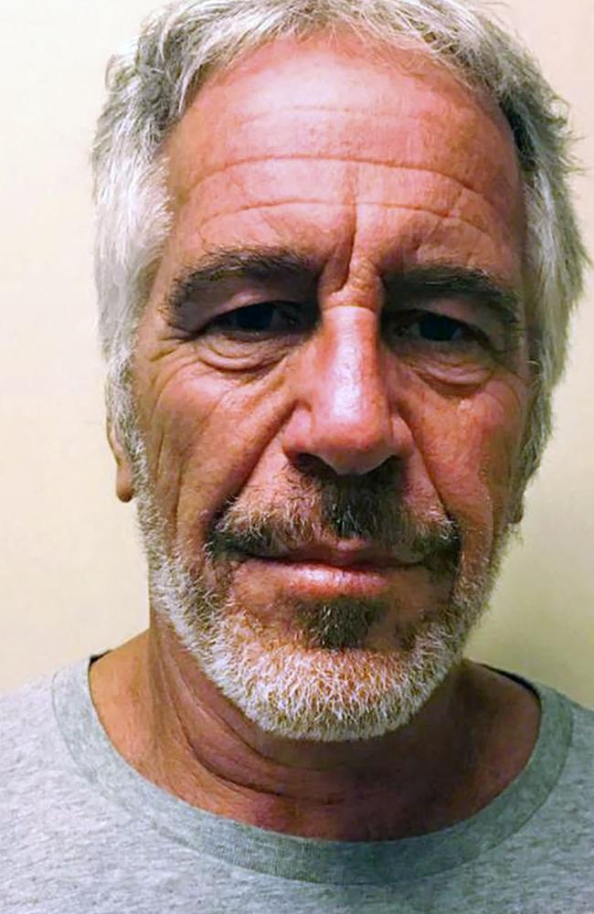 Epstein died in his cell in 2019. Picture: HO / New York State Sex Offender Registry / AFP