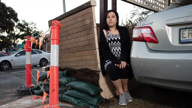 Sabrina Reuben at her Kingsford home. Picture: Monique Harmer