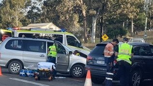 Crash at Kandanga intersection with the Mary Valley HIghway this afternoon. August 20, 2020