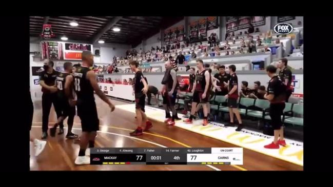 Highlights from game two of the NBL1 North finals between Mackay Meteors and Cairns Marlins