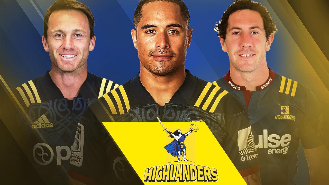 Highlanders stars Ben Smith, Aaron Smith and Marty Banks.