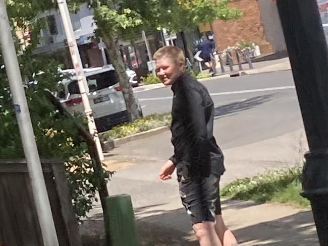 Wade Hickey pictured outside Picton Local Court on Tuesday. Picture: Lauren Ferri