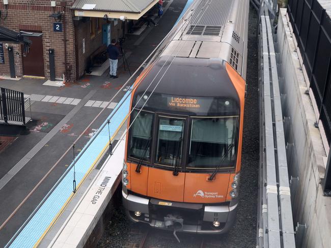 SYDNEY, AUSTRALIA - NewsWire Photos SEPTEMBER 29, 2024: Dulwich Hill Train Station ahead of the T3 Bankstown line closure beginning from Monday 30 September.Picture: NewsWire / Damian Shaw