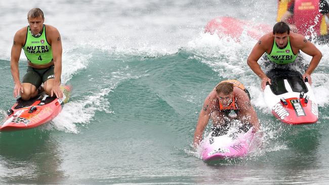 Action in round two of the Nutri-Grain series at North Bondi. Pic: HarvPix