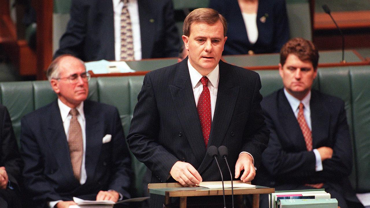 Flashback: Peter Costello bringing down the 1997 budget. Labor lost the financial PR battle in the 1990s and has struggled ever since.