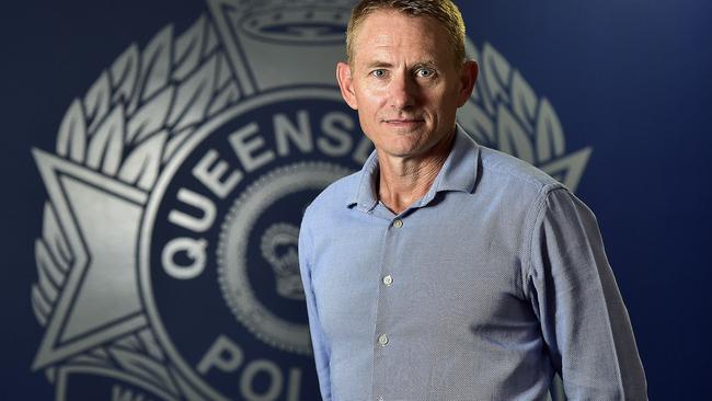 Detective Senior Sergeant Bradley Phelps, of the Drug and Serious Crime Group within the state’s Crime and Intelligence Command. PICTURE: Matt Taylor.