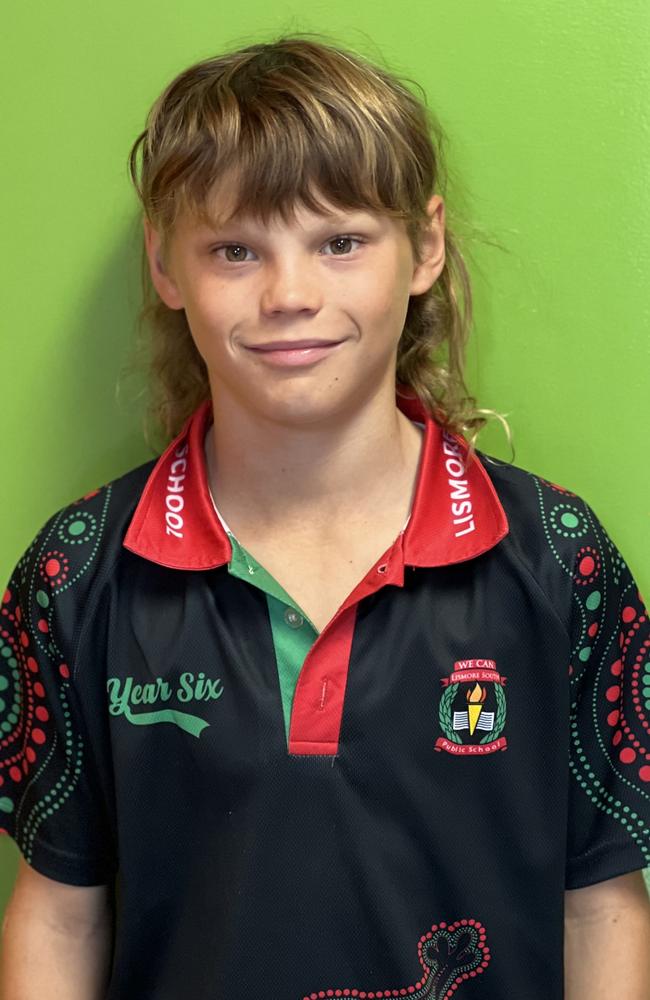 Cruz Robinson, year six student and sports captain at Lismore South Public School.