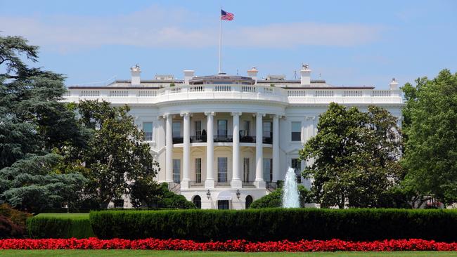 The White House building in Washington DC.