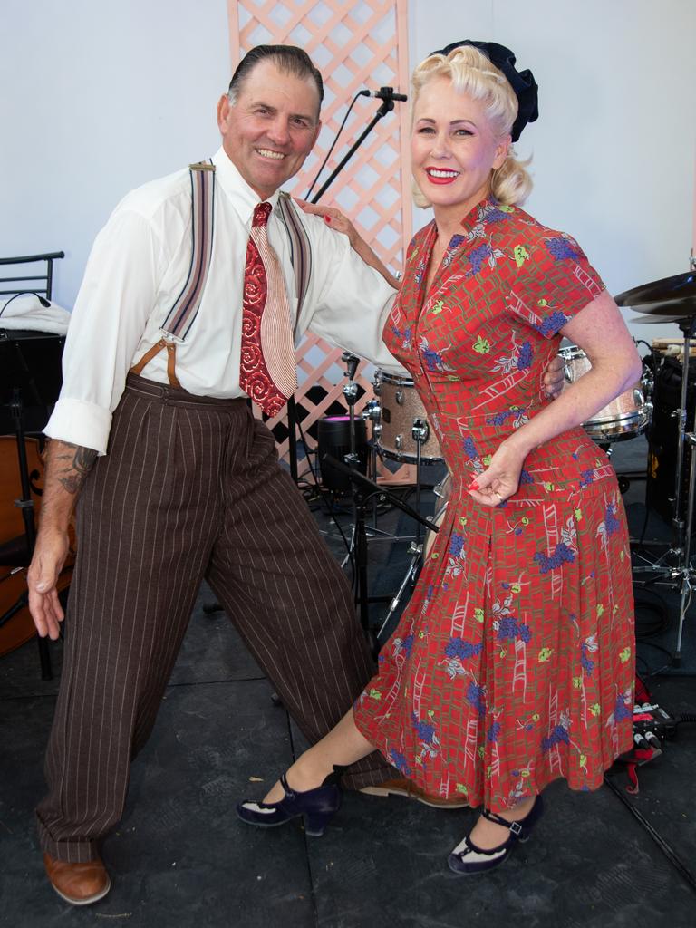 Ray Keepence and Chrissy Keepence at the launch of Bleach* Chez Nous. Picture: Andrew Meadowcroft.