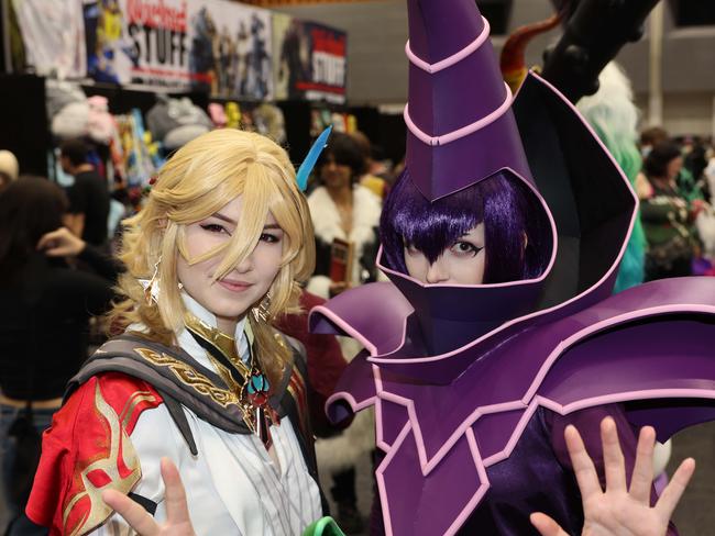 Emily Wardle and Basil Packer at the SUPANOVA Comic Con and Gaming Expo at Gold Coast Convention and Exhibition Centre for Gold Coast at Large. Picture, Portia Large.