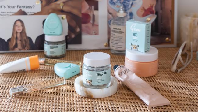 Gem's range includes four toothpastes, a plant-based floss, mouthwash and toothpaste bites. Picture: Supplied