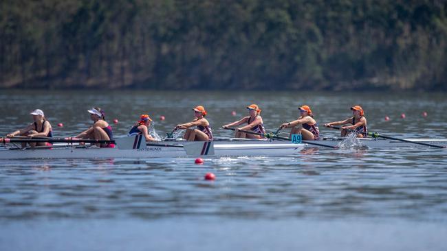 2024 Brisbane Schoolgirl Rowing Association Championship. Photos by Stephen Archer.