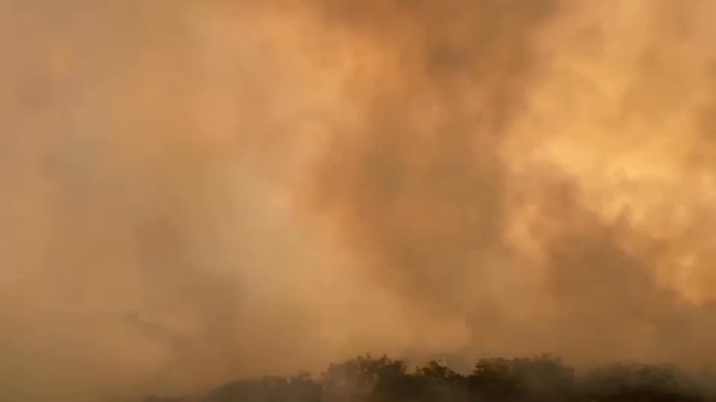 Fraser Island inferno