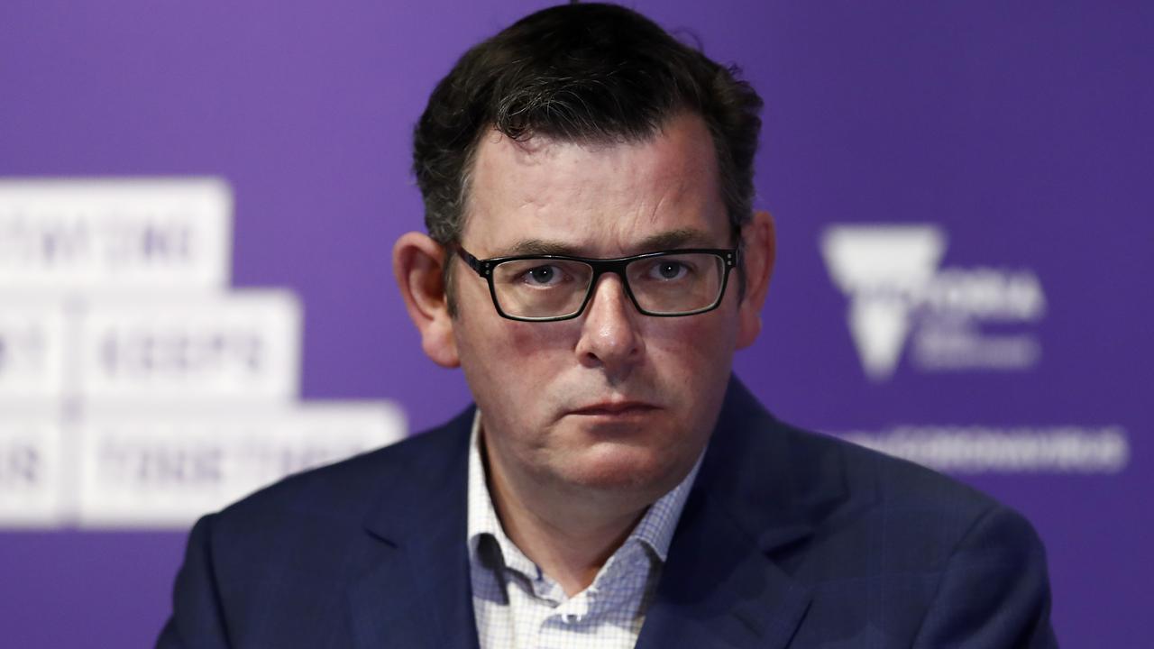 Text messages sent by Victorian Premier Daniel Andrews have been provided to the hotel quarantine inquiry. Picture: Darrian Traynor/Getty Images