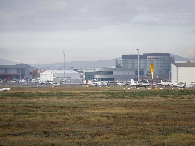 CANBERRA, AUSTRALIA - NewsWire Photos JUNE 30: Canberra Airport appears very desolate as Australia's first flight between Canberra and Wellington has been delayed despite thousands registering interest as gov refuses to come to the table. Picture: Terry Cunningham