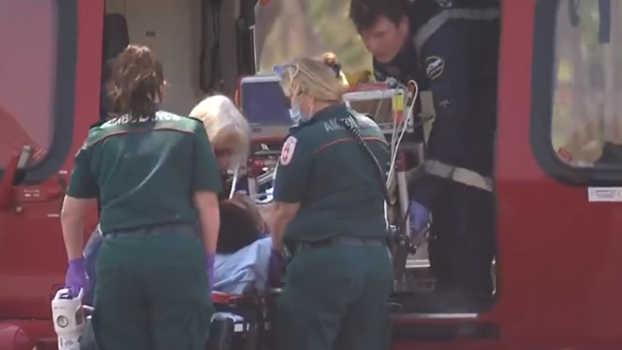 17 others were taken to Royal Darwin Hospital, treated for minor injuries, and release. Picture: Sky News