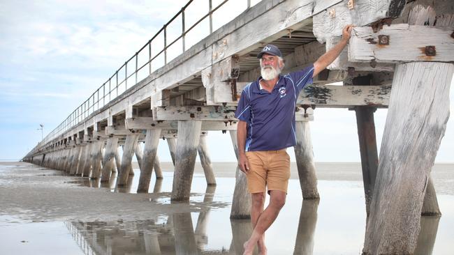 Port Germein is just one of many regional jetties facing ballooning repair costs. Picture Dean Martin