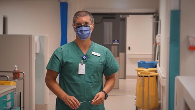 Gonzalo Aguirrebarrena, deputy director of St Vincent’s Emergency Department. Picture: Mark Isaacs