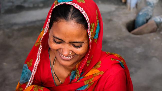 The women gather, work, talk, gossip, laugh – it’s a social gathering as well as a source of income. Photo: Whitney Taylor