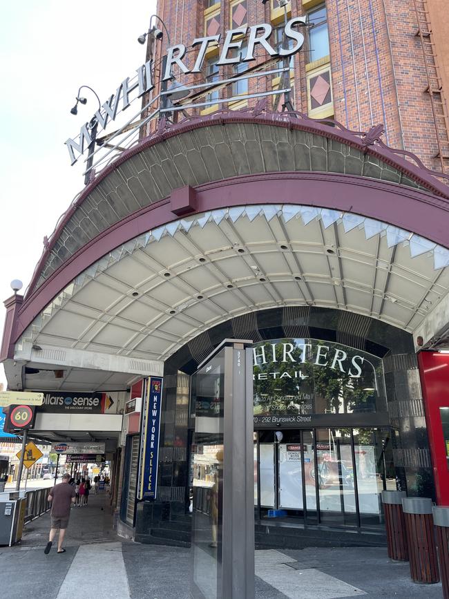 McWhirters Marketplace resembled a ghost town in 2024. Picture: Iwan Jones