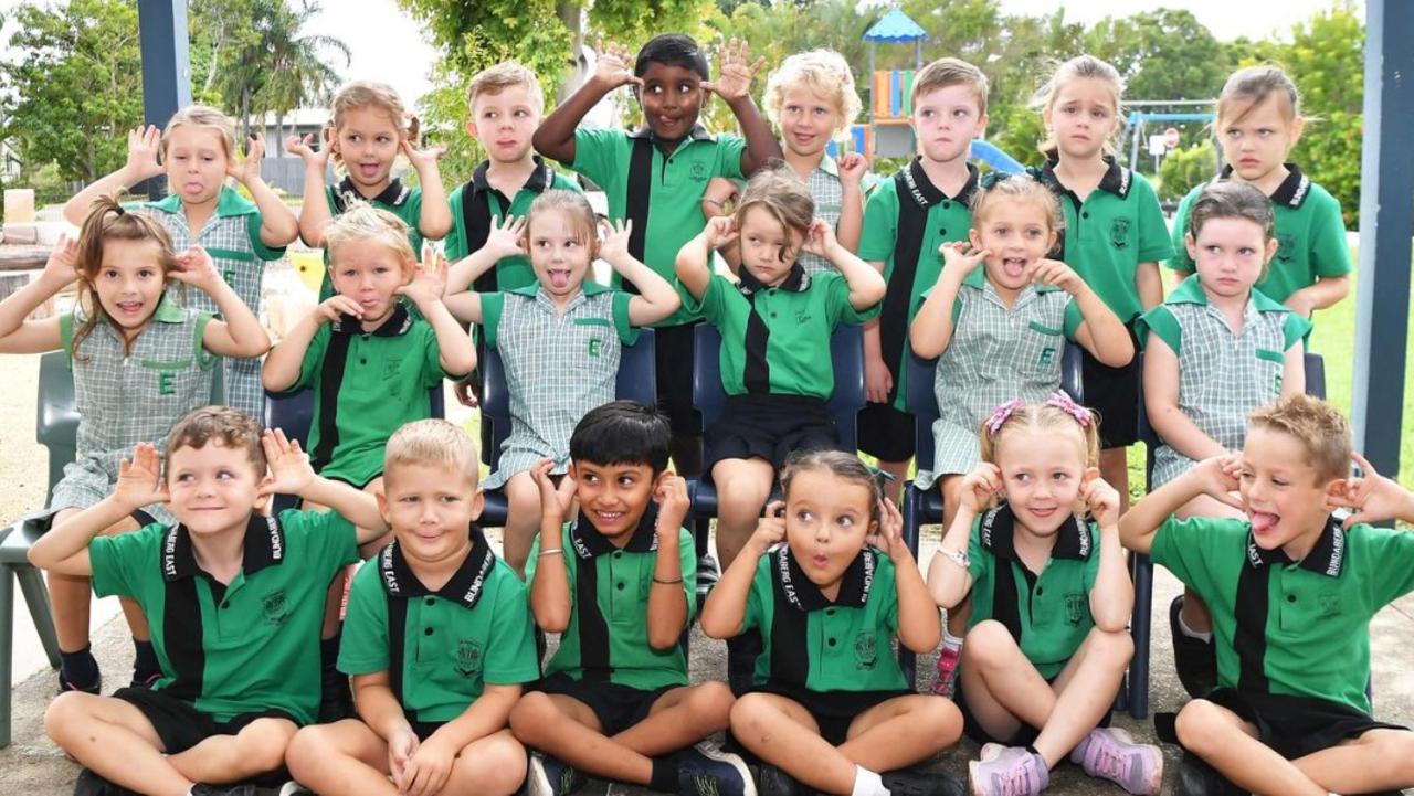 2022 Prep students from Bundaberg East State School.