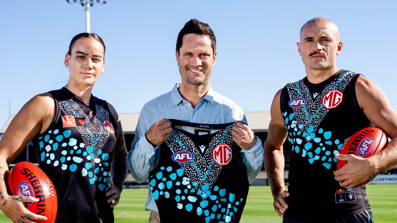 The Alberton inspiration behind proud trailblazer’s Port jumper