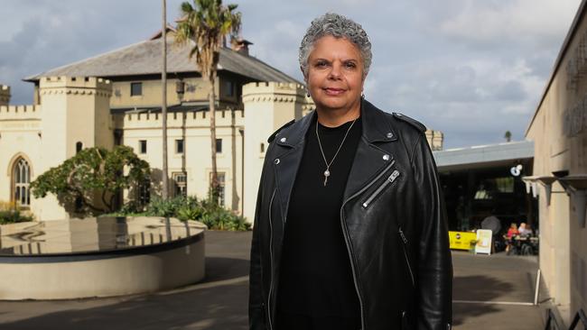 First Nations soprano and composer Deborah Cheetham Fraillon, in the Conservatorium Gardens, Sydney, in 2023. Picture: NCA Newswire/Gaye Gerard