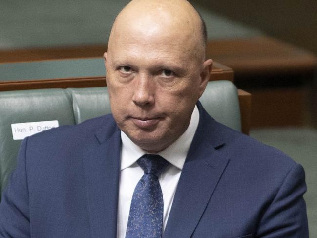 CANBERRA, AUSTRALIA-NCA NewsWire Photos DECEMBER 7 2020.Peter Dutton during Question Time in the House of Representatives in Parliament House Canberra.Picture: NCA NewsWire / Gary Ramage