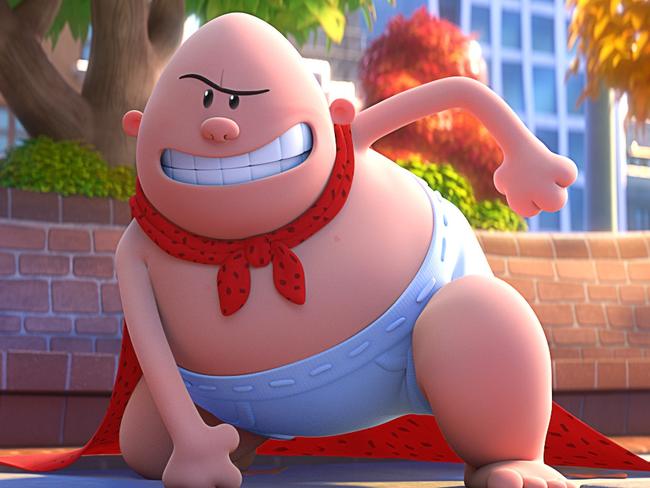 Captain Underpants, supplied.