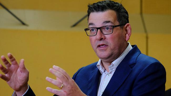 Premier Daniel Andrews says the Victorian government is ‘delighted’ to be able to secure the important artworks. Picture: Luis Enrique Ascui