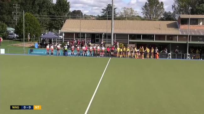 REPLAY: National U15's Girls Hockey Championships - WA Gold vs NT