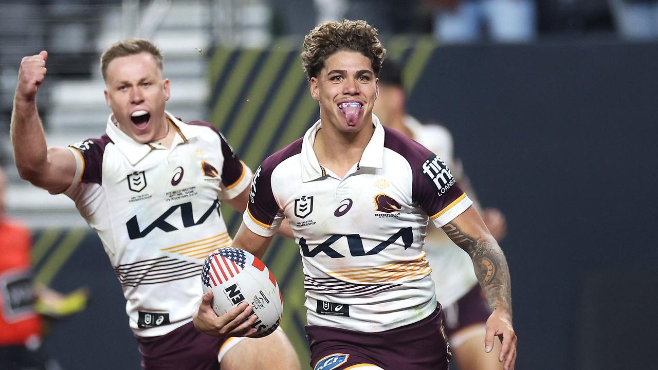 Reece Walsh is set to become the highest-paid player in Broncos history, after agreeing to terms on a five-year, $5.5m deal. Picture: Getty Images