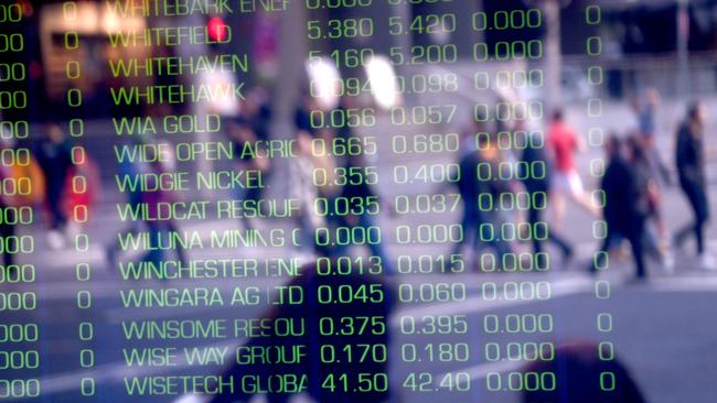 SYDNEY, AUSTRALIA - NewsWire Photos,June 3, 2022: Generic imagery of the Australian Stock Exchange. Picture: NCA NewsWire / Jeremy Piper