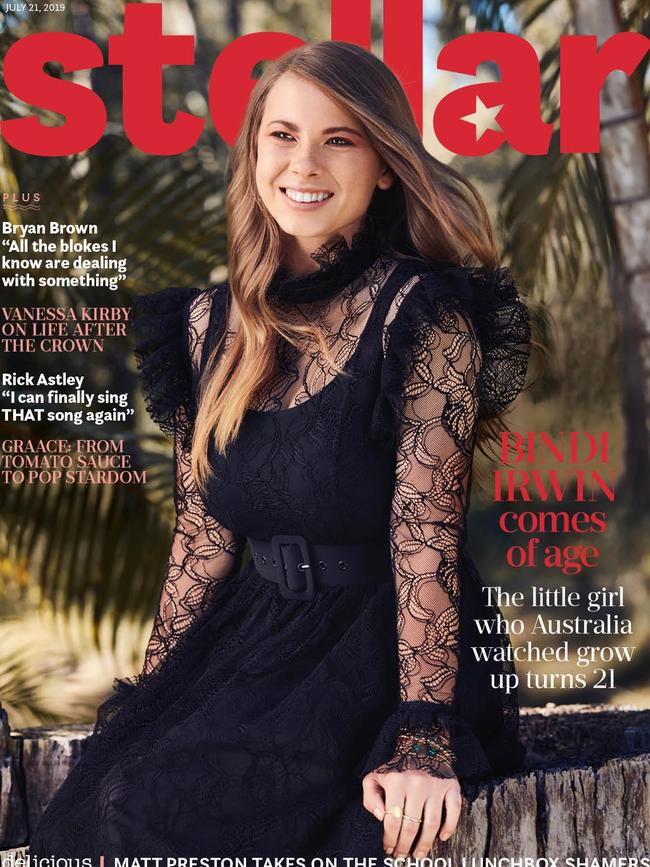 On the cover of Stellar magazine to celebrate her 21st.