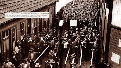 Flashback to Sydney during the Great Depression in 1931.