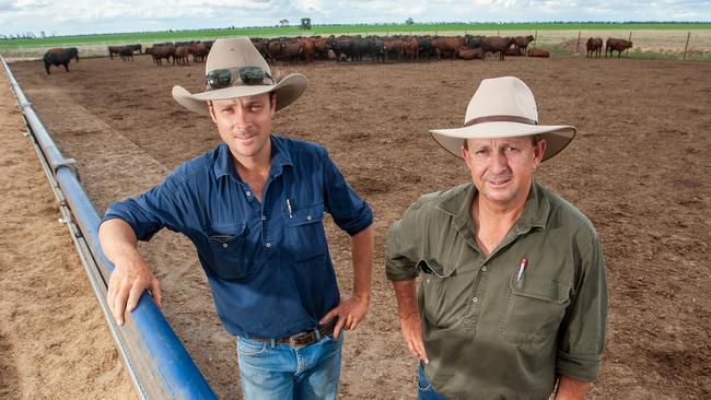 The Apelt family from Collingwood Pastoral Company at Tara in Queensland. Picture: David Martinelli